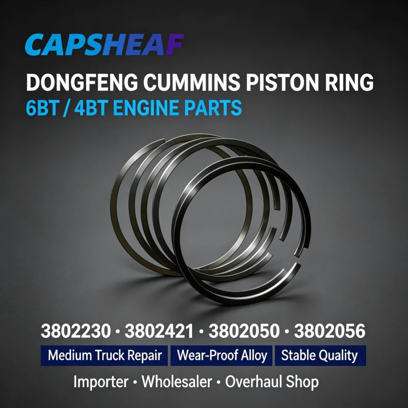 Piston Ring 3802230 3802421 3802050 3802056 For Dongfeng CUMMINS 6BT/4BT suppliers
