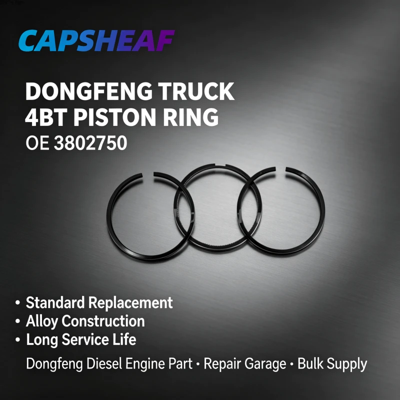 Piston Ring 3802750 For Dongfeng Truck 4BT Diesel Engine