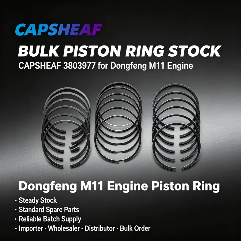 Piston Ring 3803977 For Dongfeng M11 Engine high quality