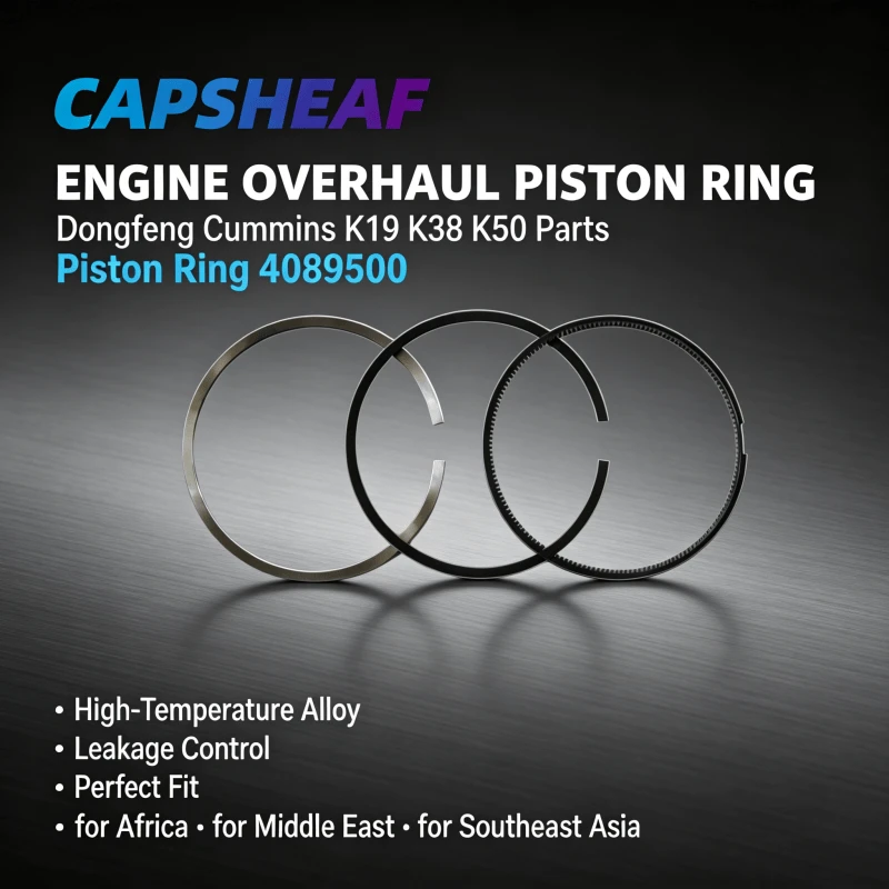 Piston Ring 4089500 3804571 3631248 For Dongfeng CUMMINS K19 K38 K50 high quality