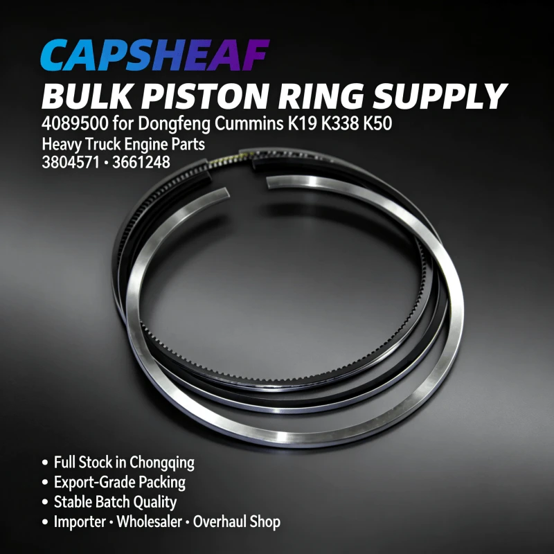 Piston Ring 4089500 3804571 3631248 For Dongfeng CUMMINS K19 K38 K50 best