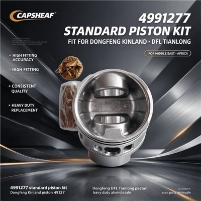 4991277 Standard Piston Kit Fit Dongfeng Kinland DFL Tianlong