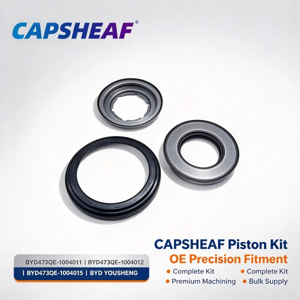 CAPSHEAF Piston Kit BYD473QE-1004011 BYD473QE-1004012 BYD473QE-1004015 For BYD YOUSHENG Engine Repair Kit