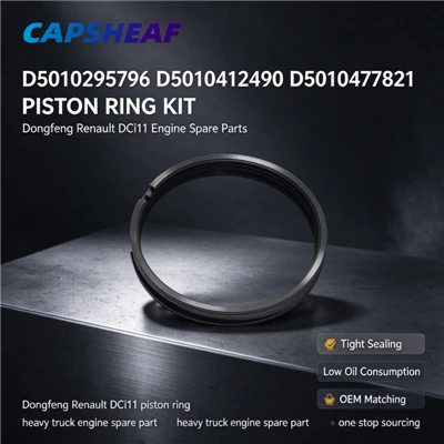 Piston Ring D5010295796 D5010412490 D5010477821 For Dongfeng Renault DCi11 Engine Spare Parts